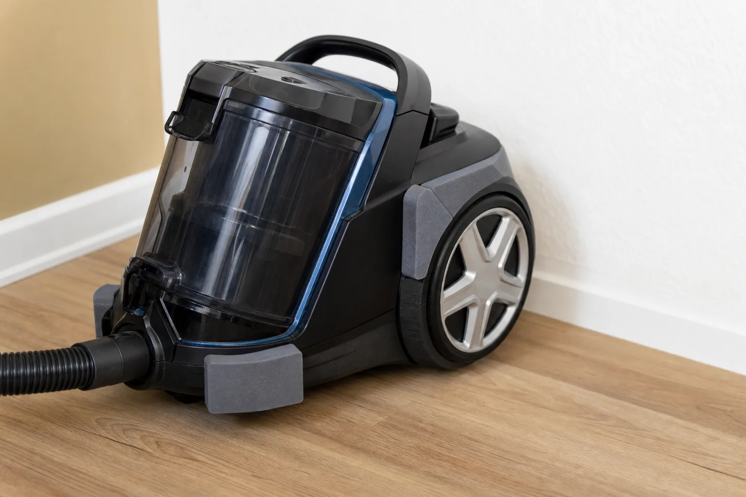 Staubsauger ohne Beutel Stossschutz und Eckenschutz aus Schaumstoff anbringen