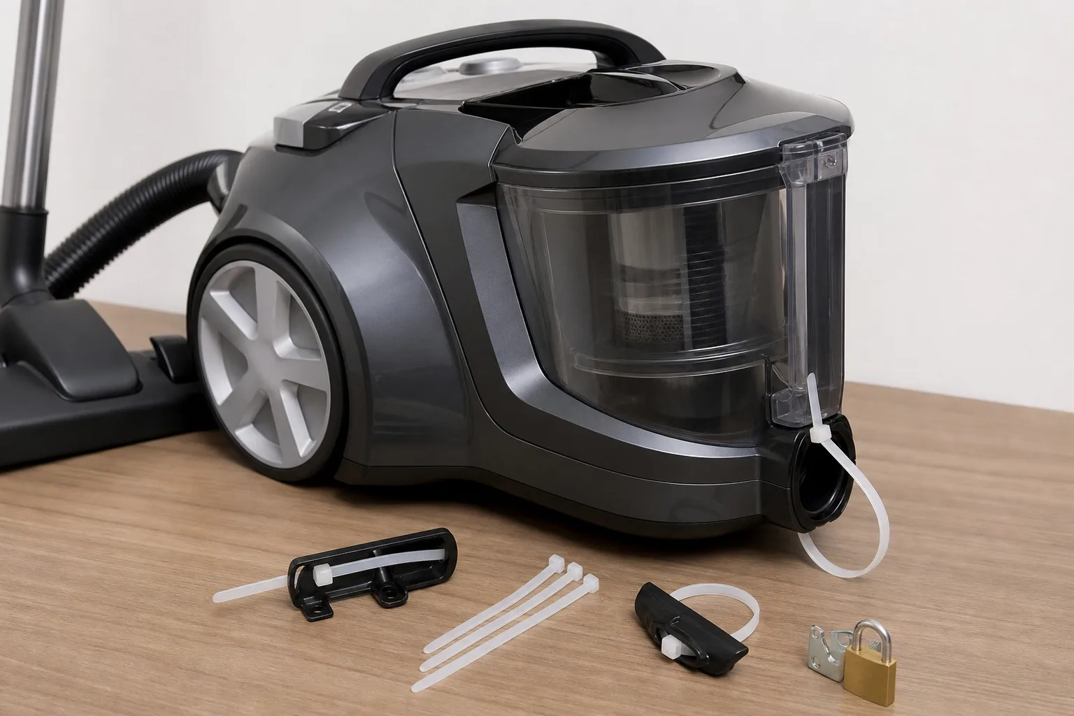 Staubsauger ohne Beutel kindersichere Verschluesse: DIY-Sperren fuer Behaelter