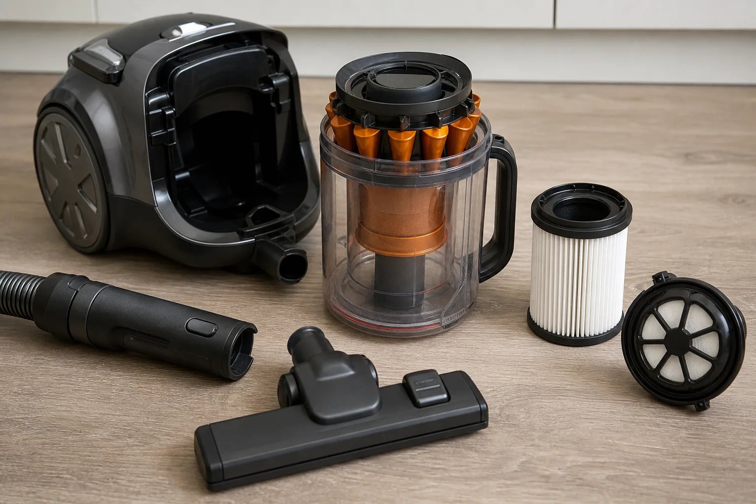 Wie ein Staubsauger ohne Beutel funktioniert: Aufbau und Technologie