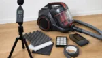 Staubsauger ohne Beutel Geraeuschpegel messen und mit DIY-Massnahmen senken